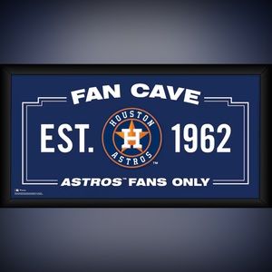 Houston Astros Fanatics Authentic Framed 10" x 20" Fan Cave Collage
